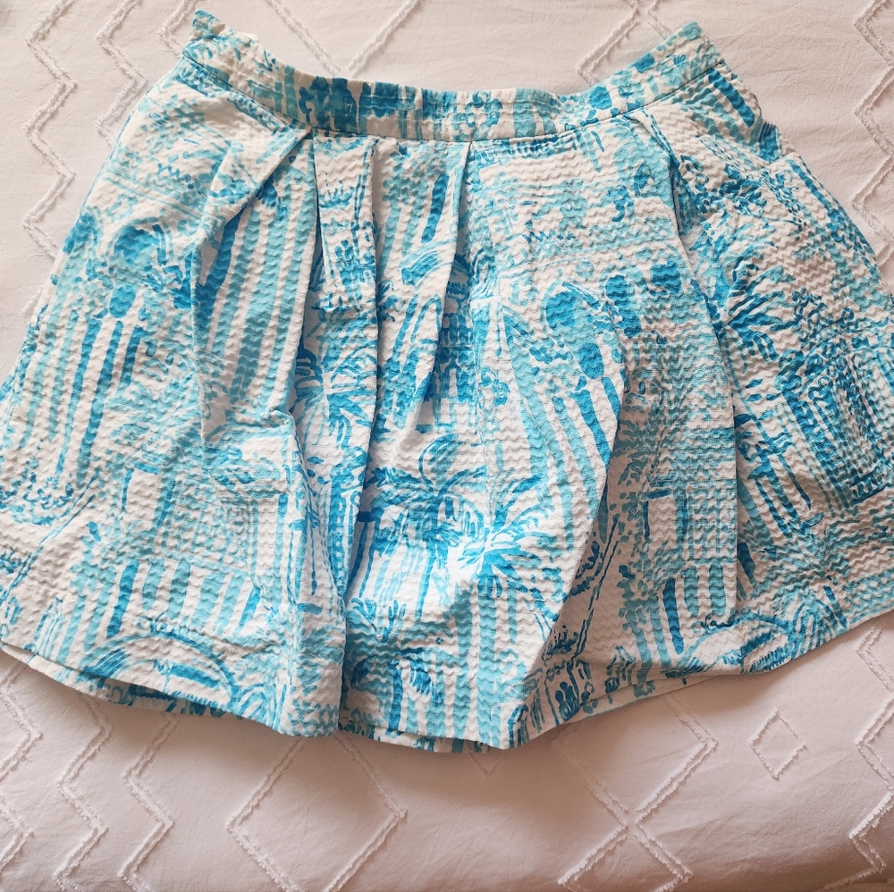 Lilly Pulitzer pleated skirt
